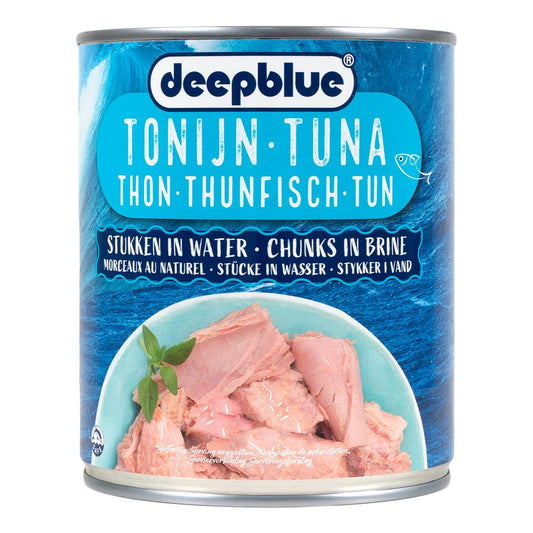 Blik Tonijn deep blue 800 gram - conservenshop.nl